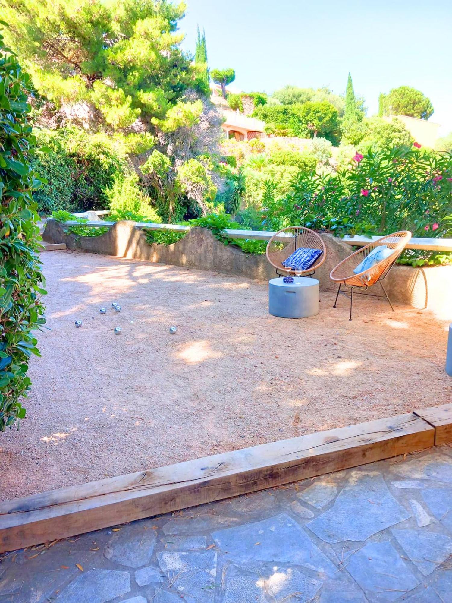 4-Star Private Villa With Heated Pool And Panoramic Sea View At Gulf De Saint Tropez Cavalaire-sur-Mer Zewnętrze zdjęcie